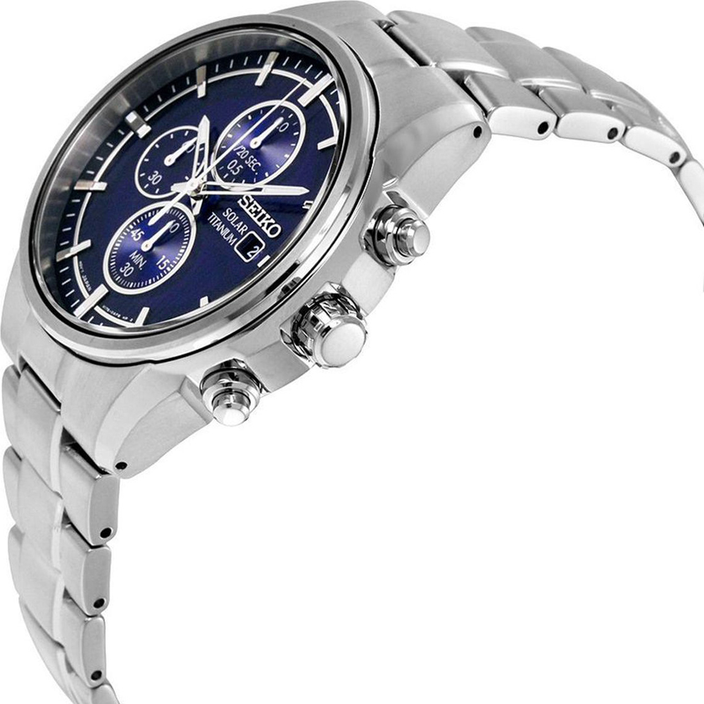 Seiko Herenhorloge Astron Solar GPS Duo Timer SSE043J1 - Timefortrends