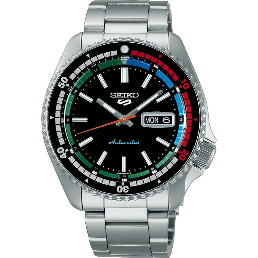 Seiko 5 Sports SRPK13K1 Seiko 5 Sports - New Regatta Timer Horloge