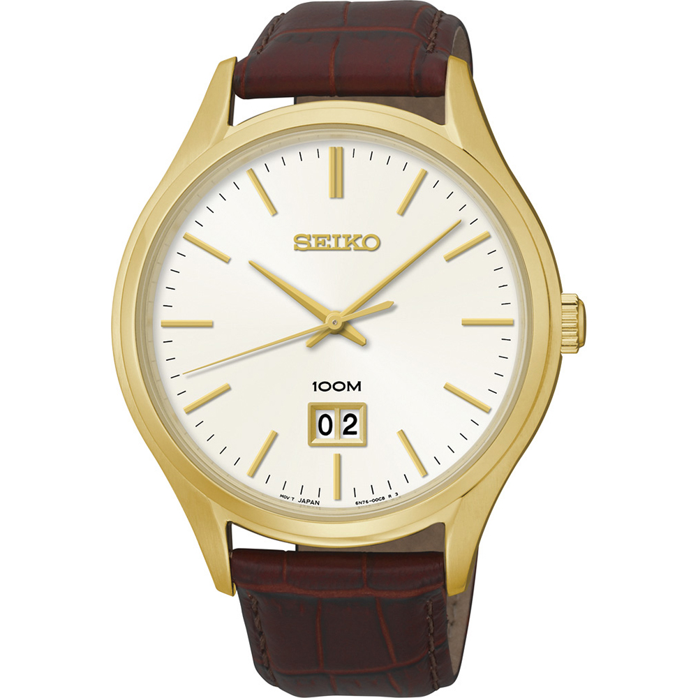Seiko SUR026P1 Big Date horloge