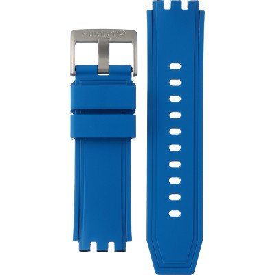 Swatch Plastic - BigBold - SB0/SO27 ASB07S115 Blue In The Works band
