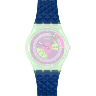 Swatch ASO28G704 Neon Skychart band