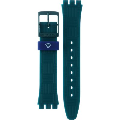 Swatch Plastic - Originals Medium (34mm) /Access/Solar/Musicall/Stop - G/SK/SL/SR/SS/SO28 ASO28N120 Pattern Formation Pay! band