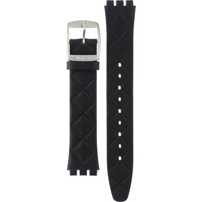 Swatch Irony - Skin - SYX ASYXS136 SYXS136 Black Quilted band