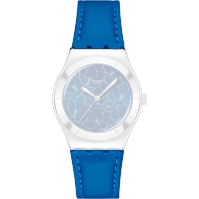 Swatch AYLS235 Blue petal promise band