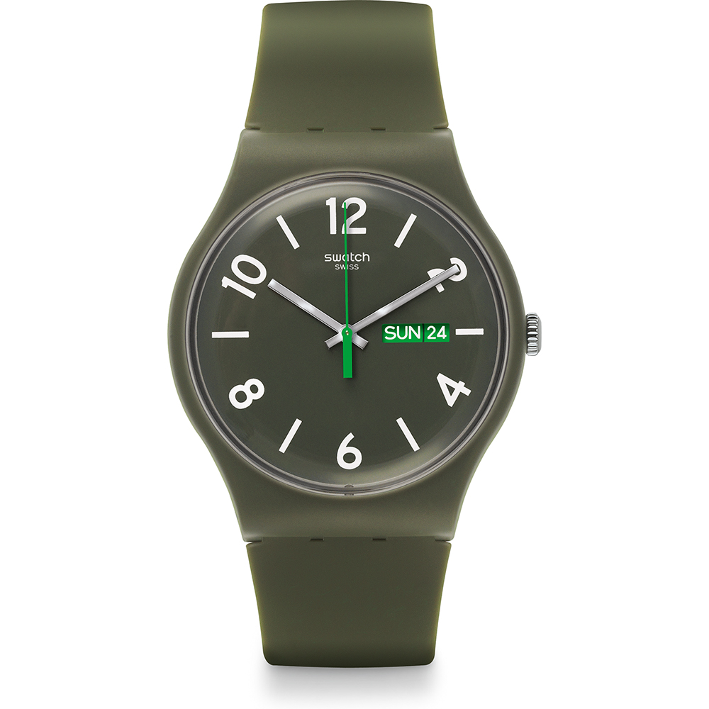 Swatch NewGent SUOG706 Backup Green Horloge