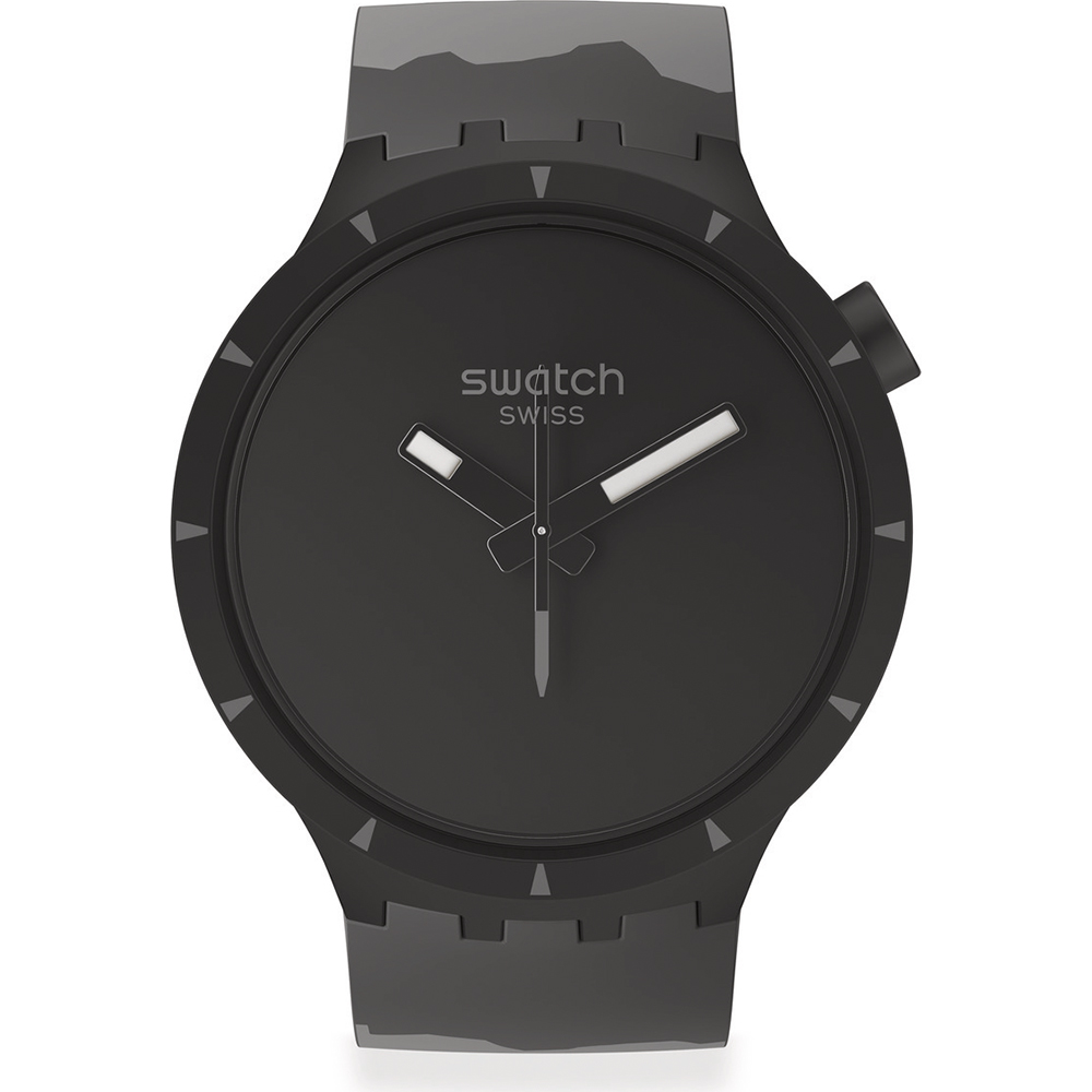 Swatch Big Bold SB03B110 Basalt Horloge