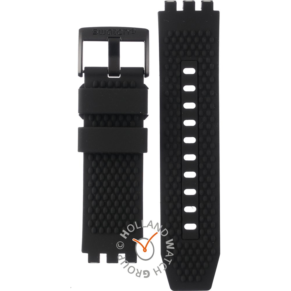 Swatch bandjes ASO27B100 BBBLACK • Officieel merkdealer • Horloge.be
