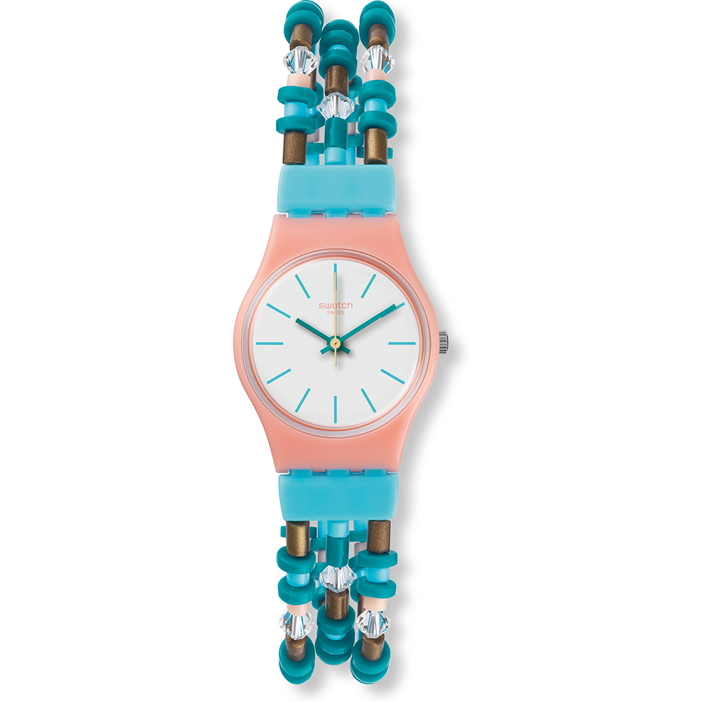 Swatch Standard Ladies LP142B Beadaround Small Horloge