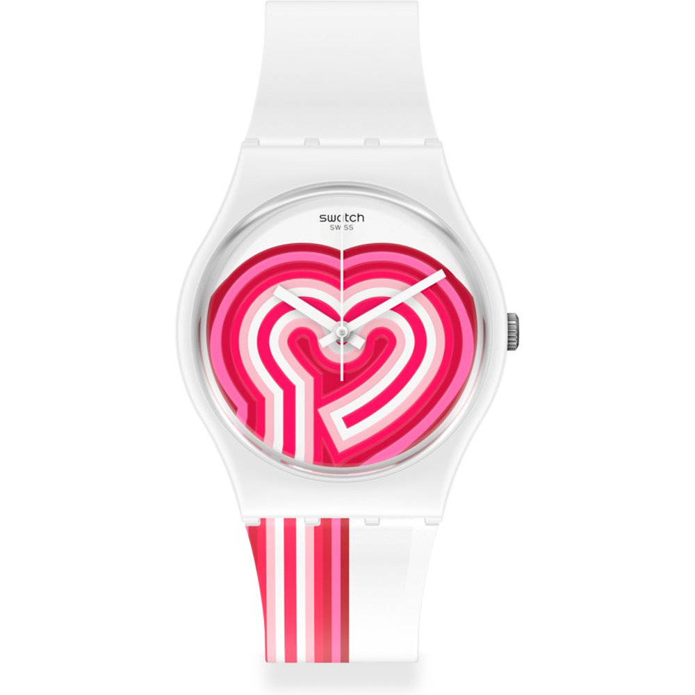 Swatch Standard Gents GW214 Beatpink Horloge