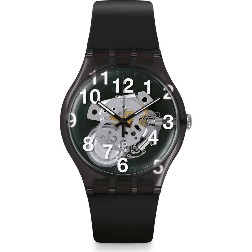 Swatch NewGent SUOK135 Black Board Horloge