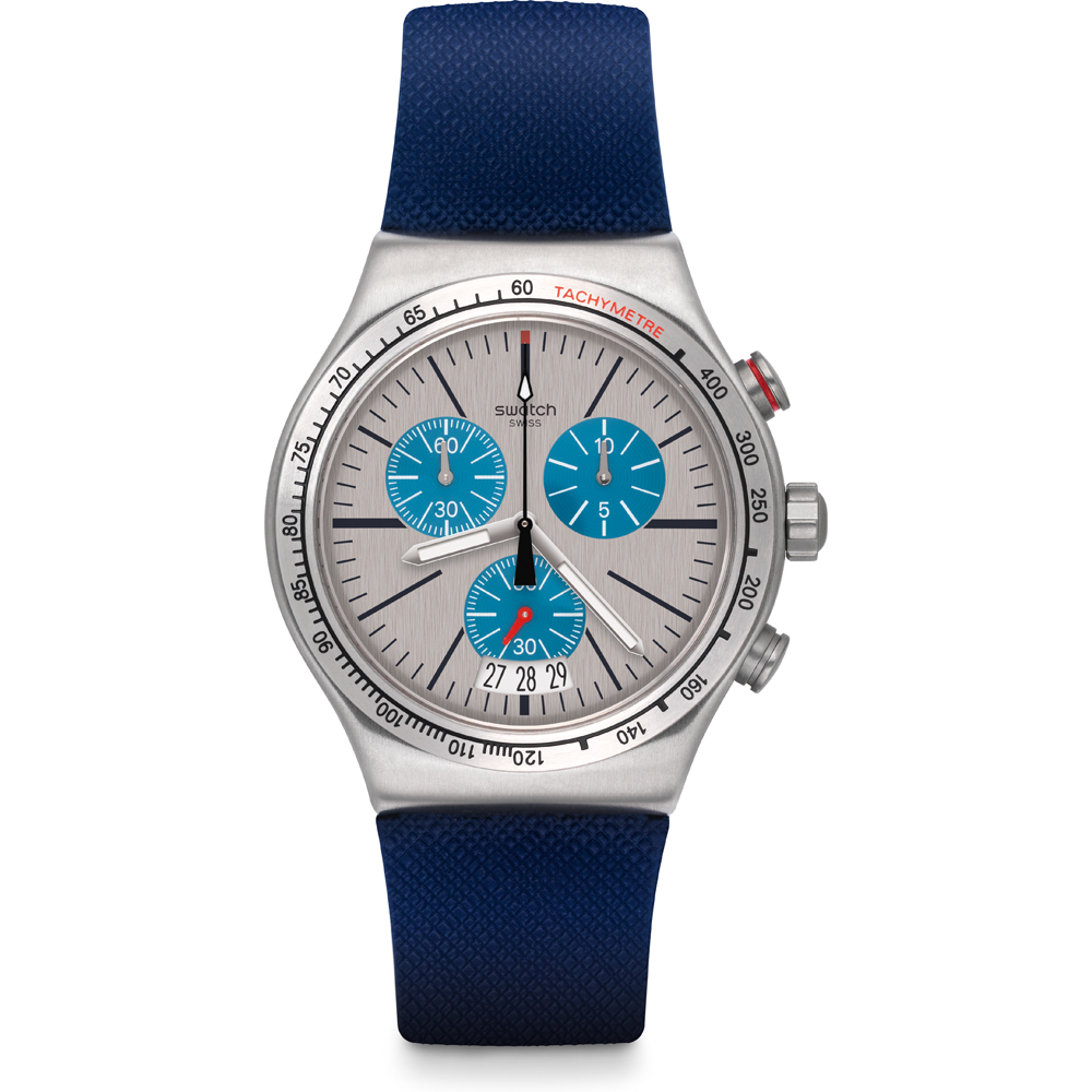 Swatch Irony - Chrono New YVS435 Blau Me On Horloge