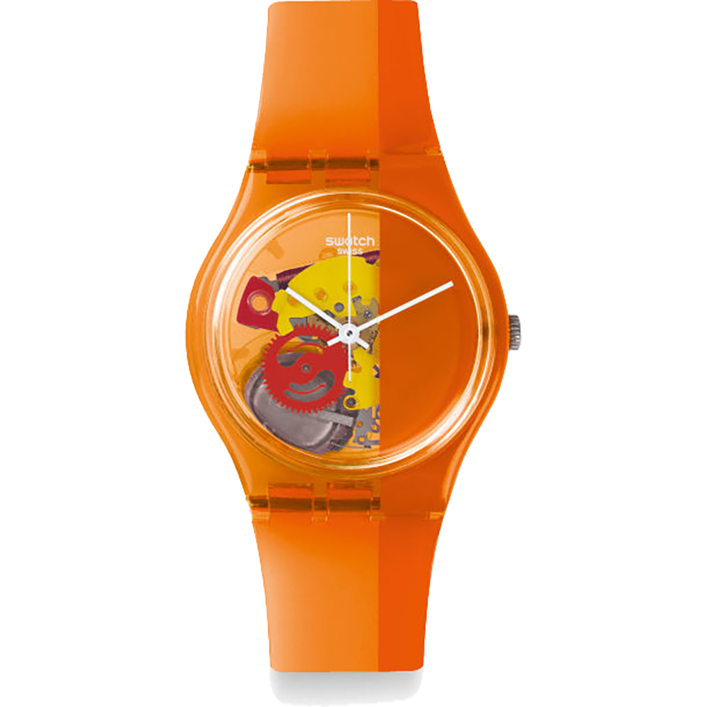 Swatch Standard Gents GO116 Bloody Orange Horloge