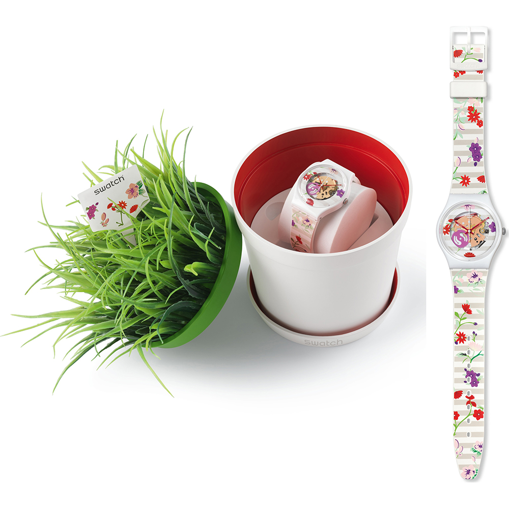 Swatch Mother's Day Specials GZ290 Blossoming Love Horloge