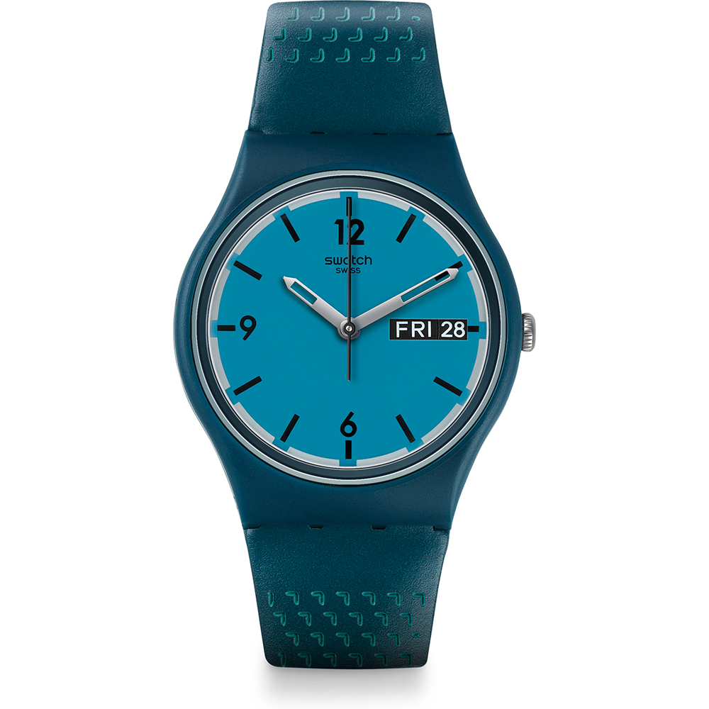 Swatch Standard Gents GN719 Blue Bottle Horloge