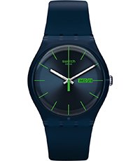 Swatch De Originals SUON700 Blue Rebel horloge • EAN: 7610522252608 •  Horloge.be