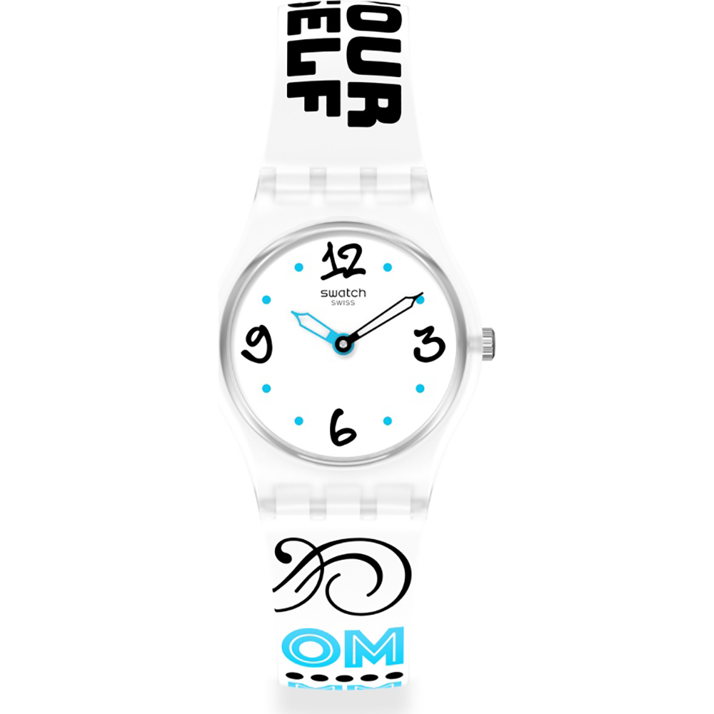 Swatch Standard Ladies LW171 #Bluefeather Horloge