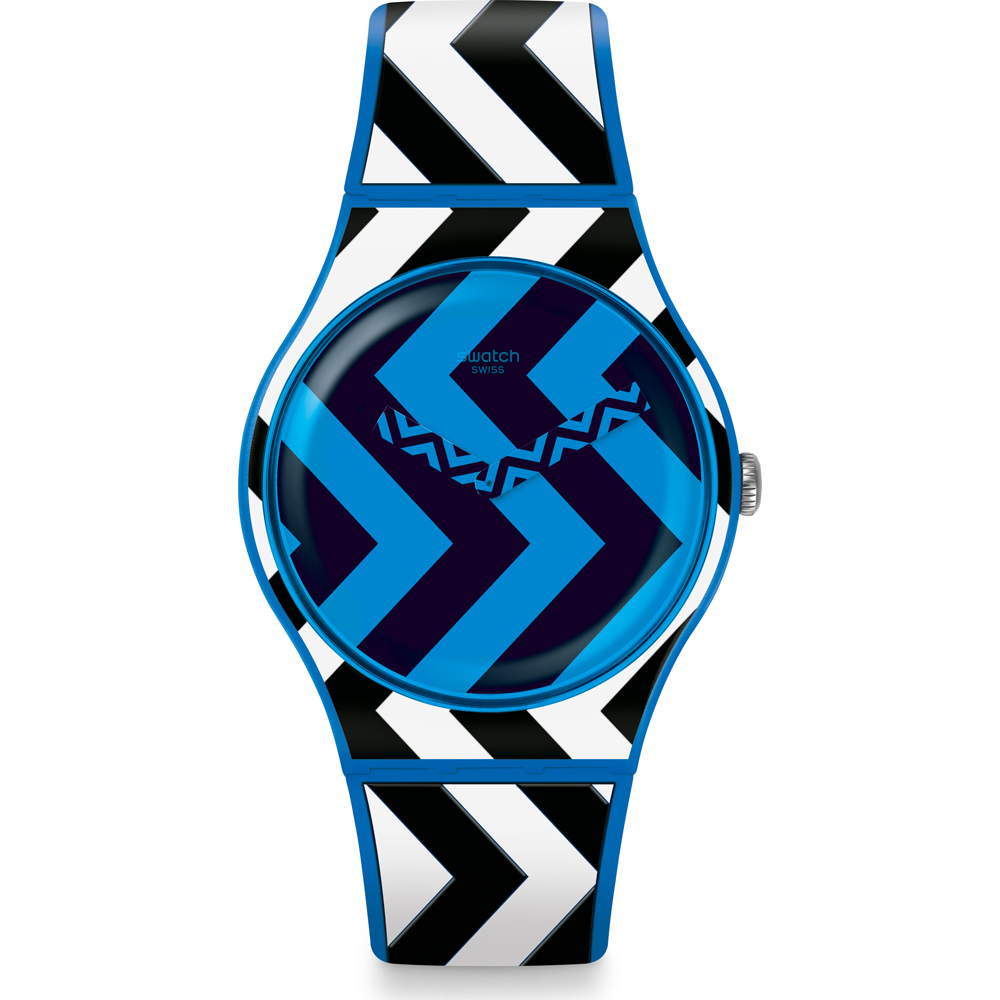 Swatch NewGent SUOS111 Bluzag Horloge