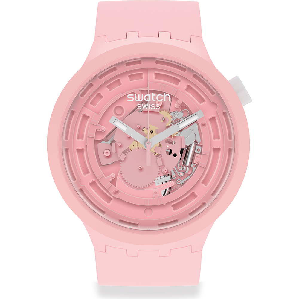 Swatch Big Bold SB03P100 C-Pink Horloge