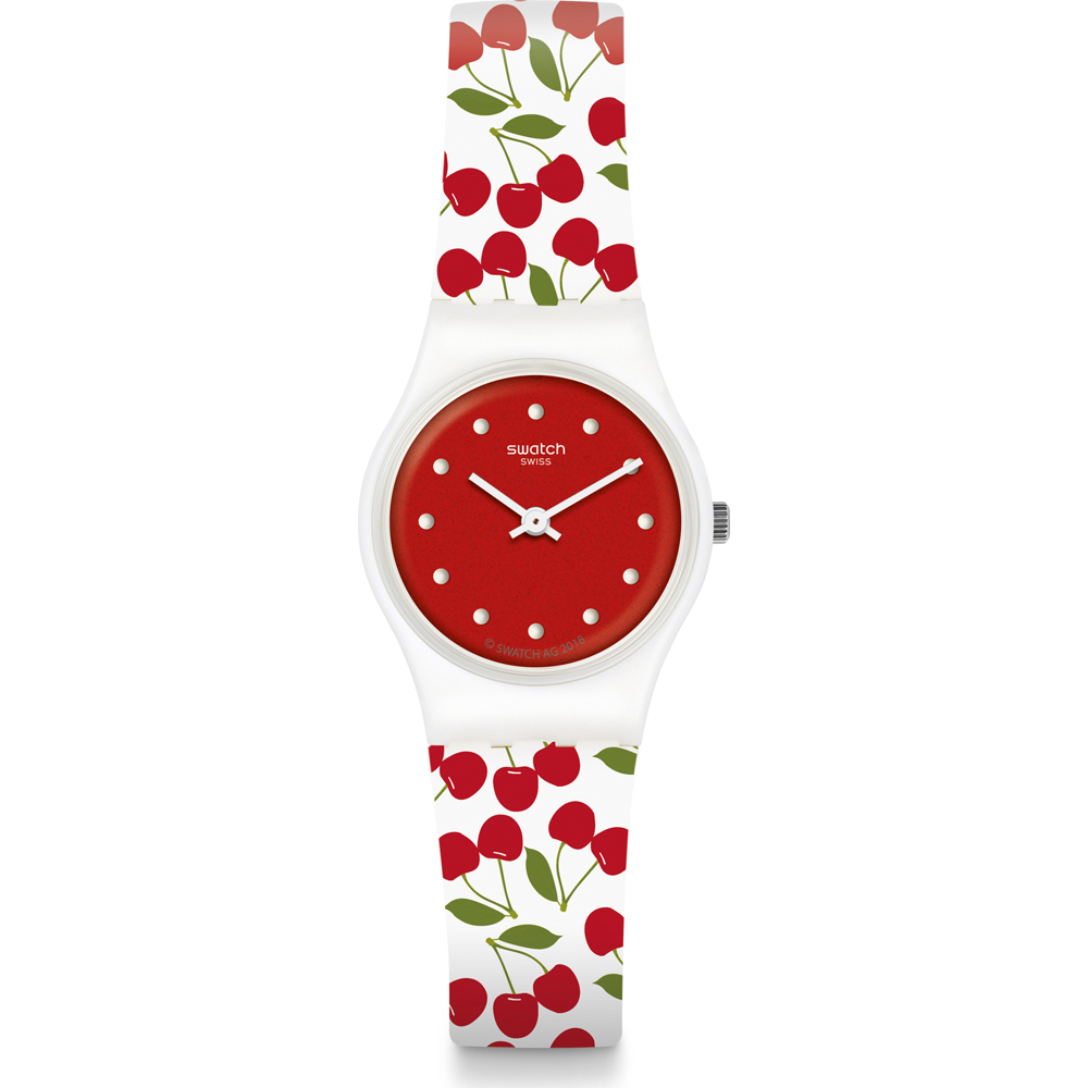 Swatch Standard Ladies LW167 Cerise Moi Horloge