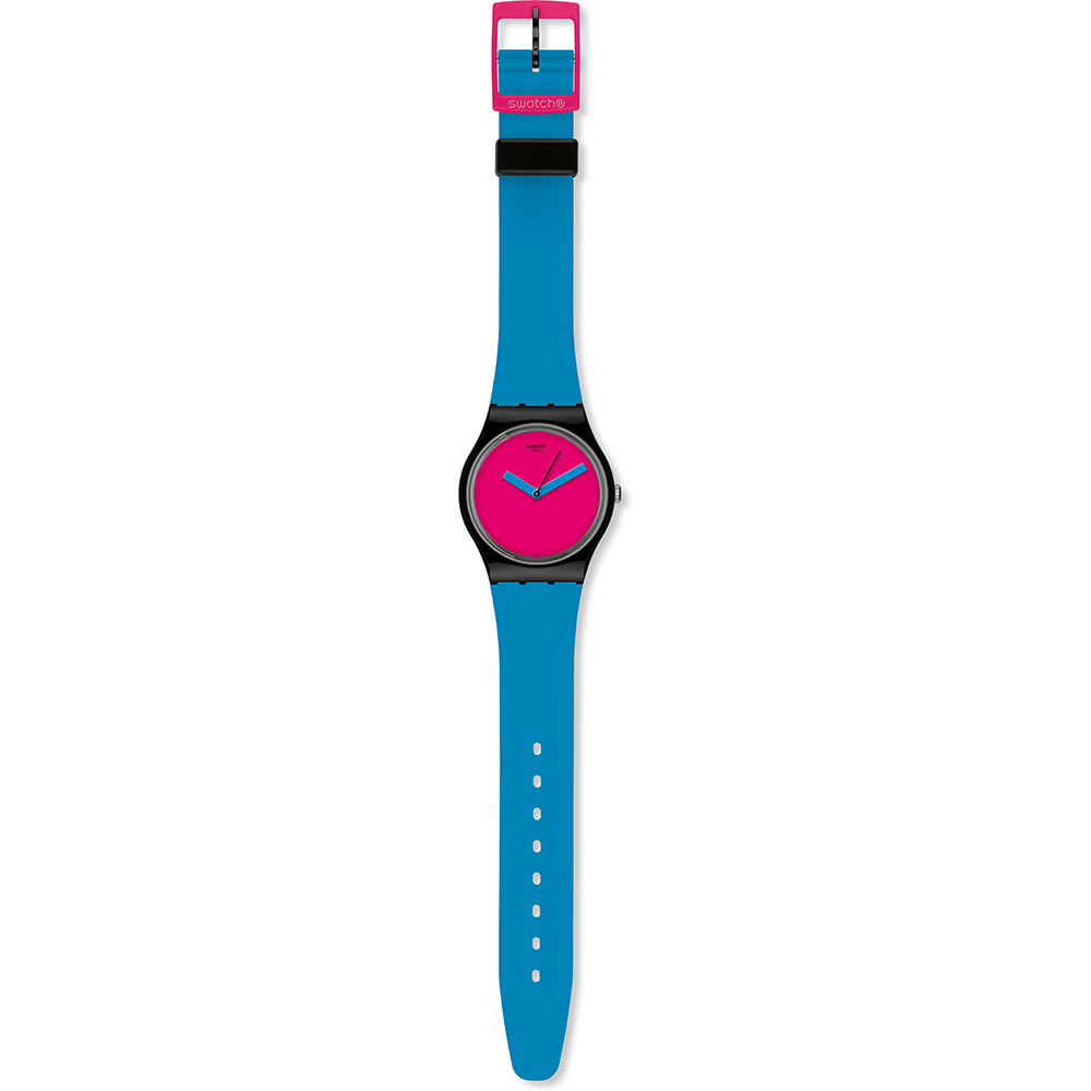 Swatch Standard Gents GB269 Cobalt ‘N Pink Horloge