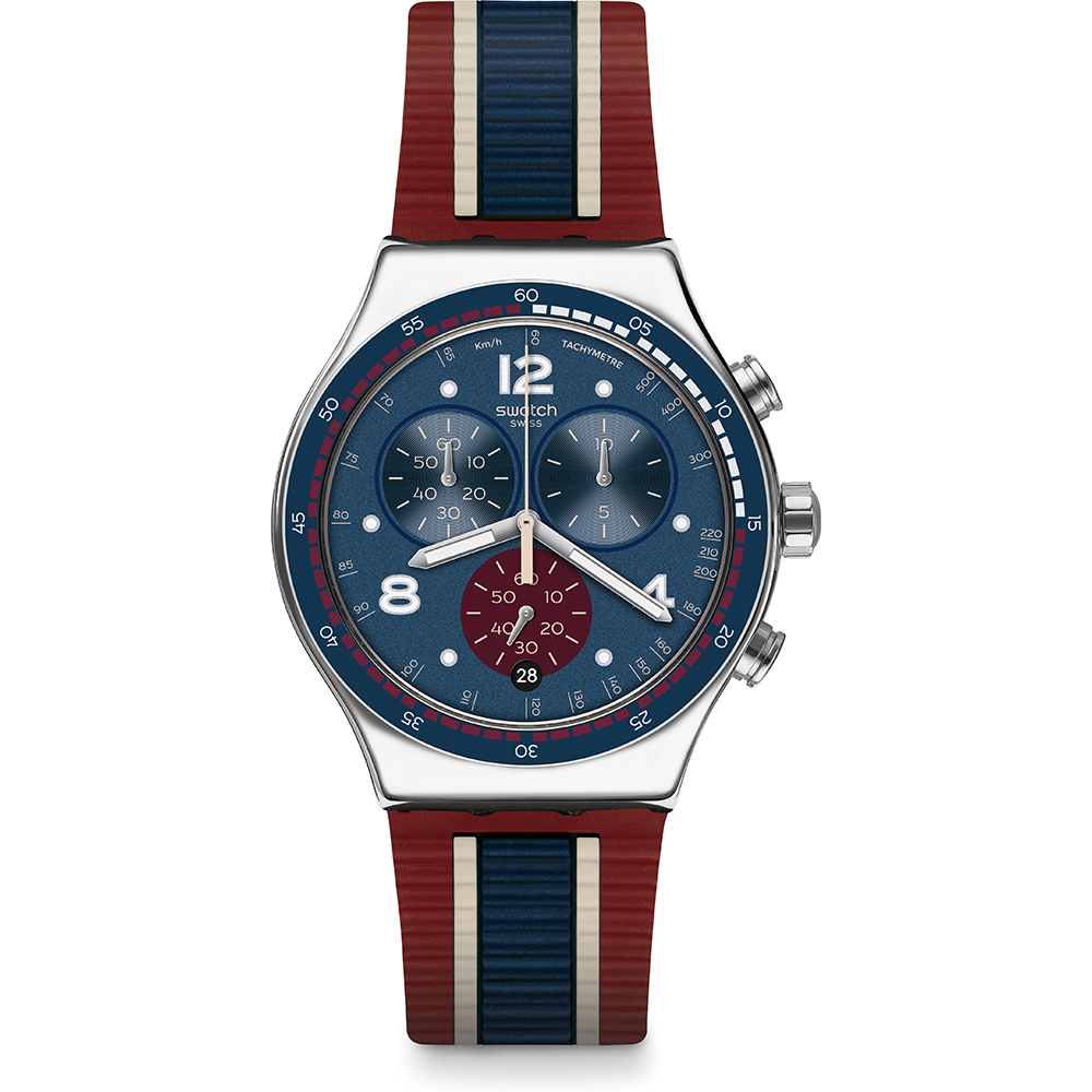 Swatch Irony - Chrono New YVS449 College Time Horloge