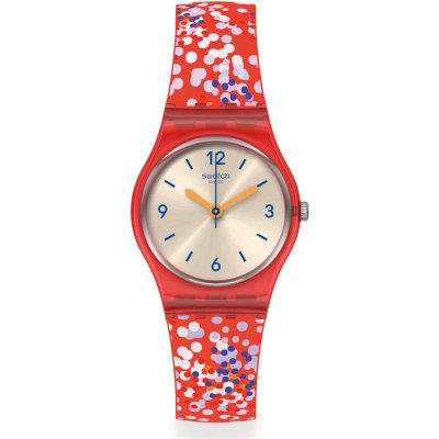Swatch Originals Small (25mm) LR136 Confettini rossi Horloge