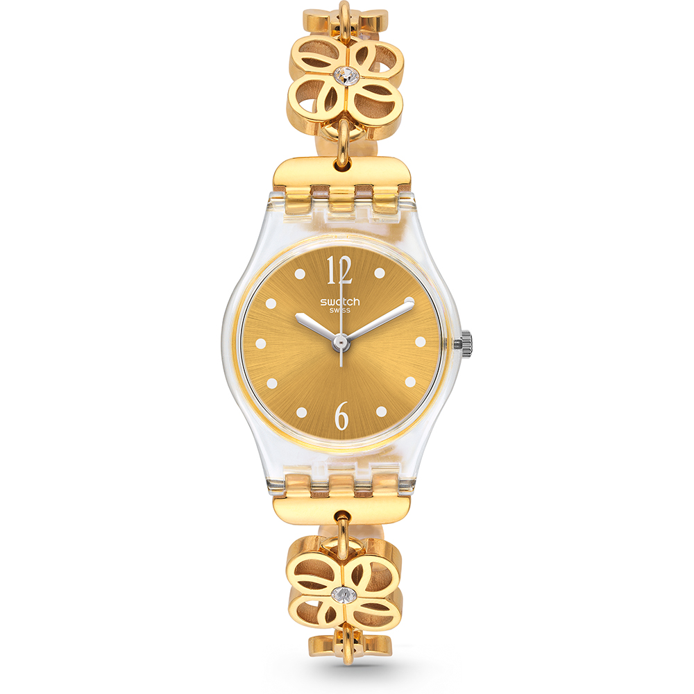 Swatch Standard Ladies LK360G Coup De Fleur Horloge