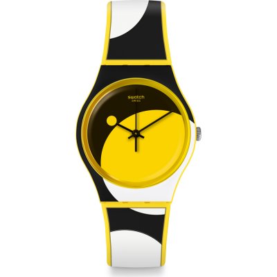 Swatch Originals Medium (34mm) GJ139 D-Form Horloge