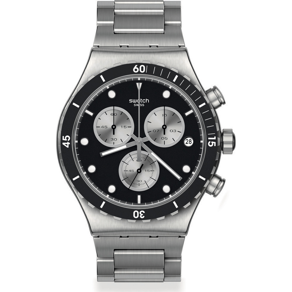 Swatch Irony - Chrono New YVS487G Dark Irony Horloge