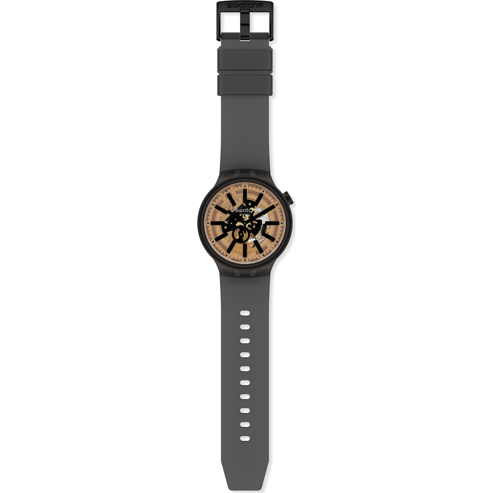 Swatch Big Bold SO27B115 Dark Taste horloge • EAN: 7610522830493 •  Horloge.be
