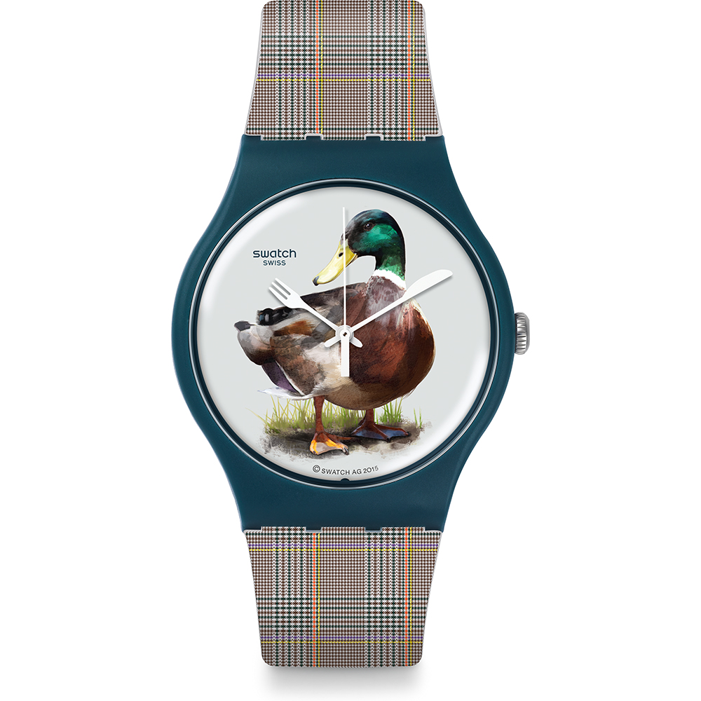 Swatch NewGent SUON118 Duck-Issime Horloge