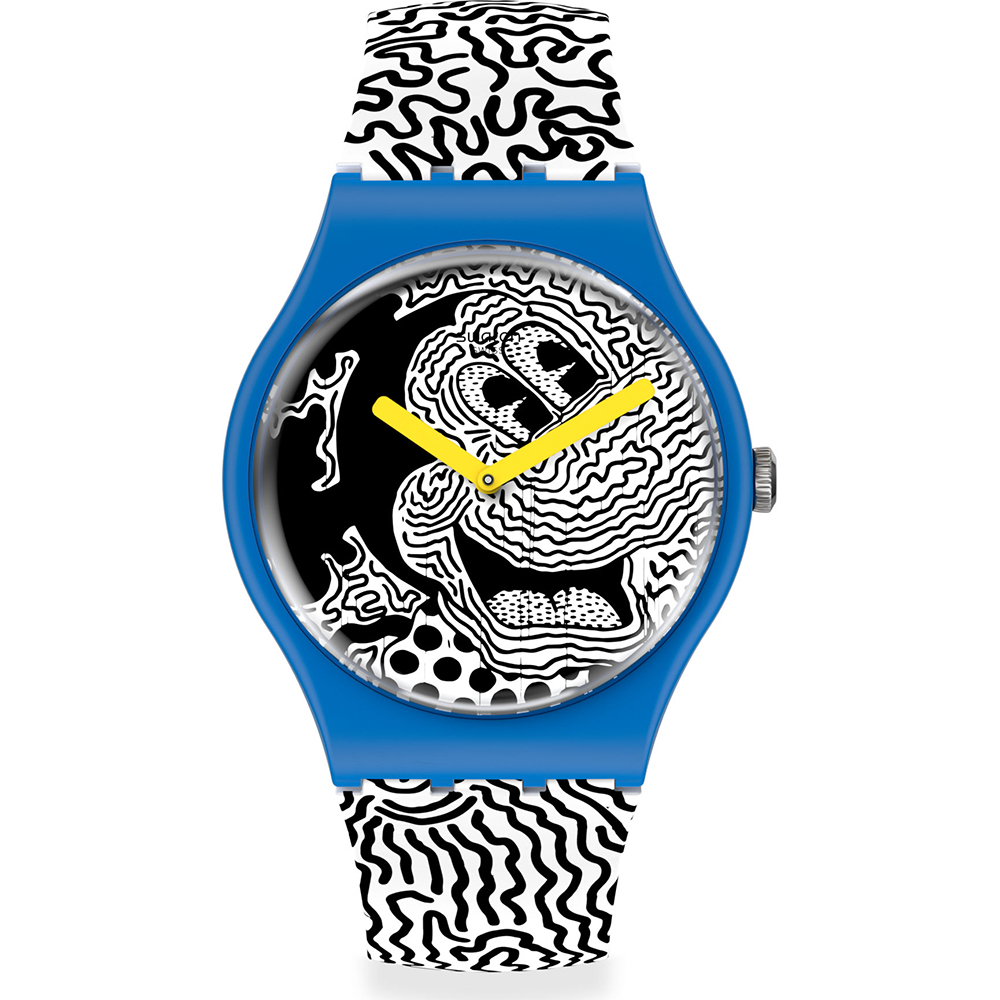 Swatch NewGent SUOZ336 Eclectic Mickey Horloge