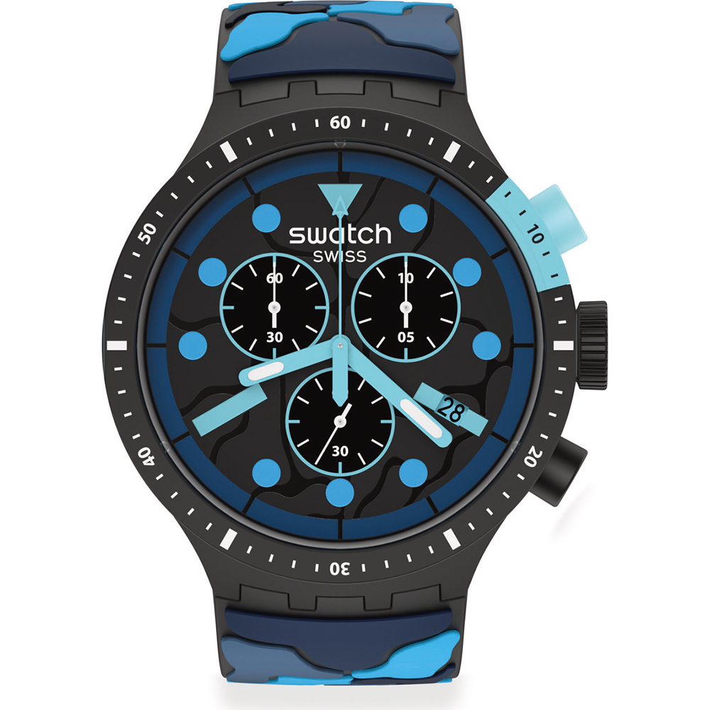 Swatch Big Bold SB02B408 Escapeocean Horloge