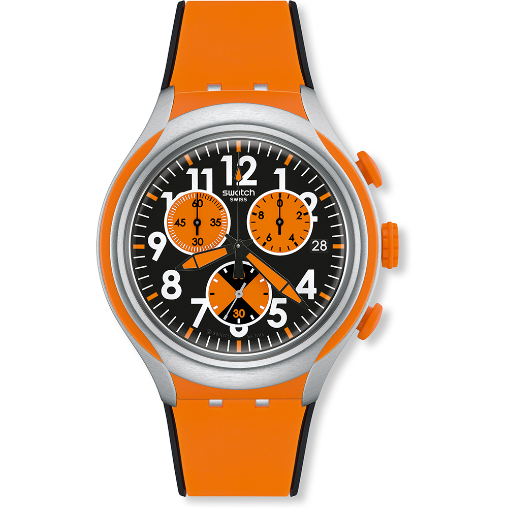 Swatch XLite Chrono YYS4003 Feel Strong Horloge
