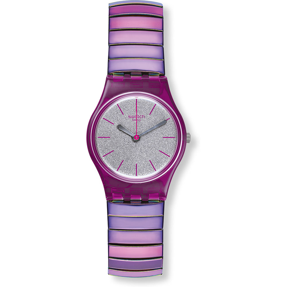 Swatch Standard Ladies LP144A Flexipink L Horloge