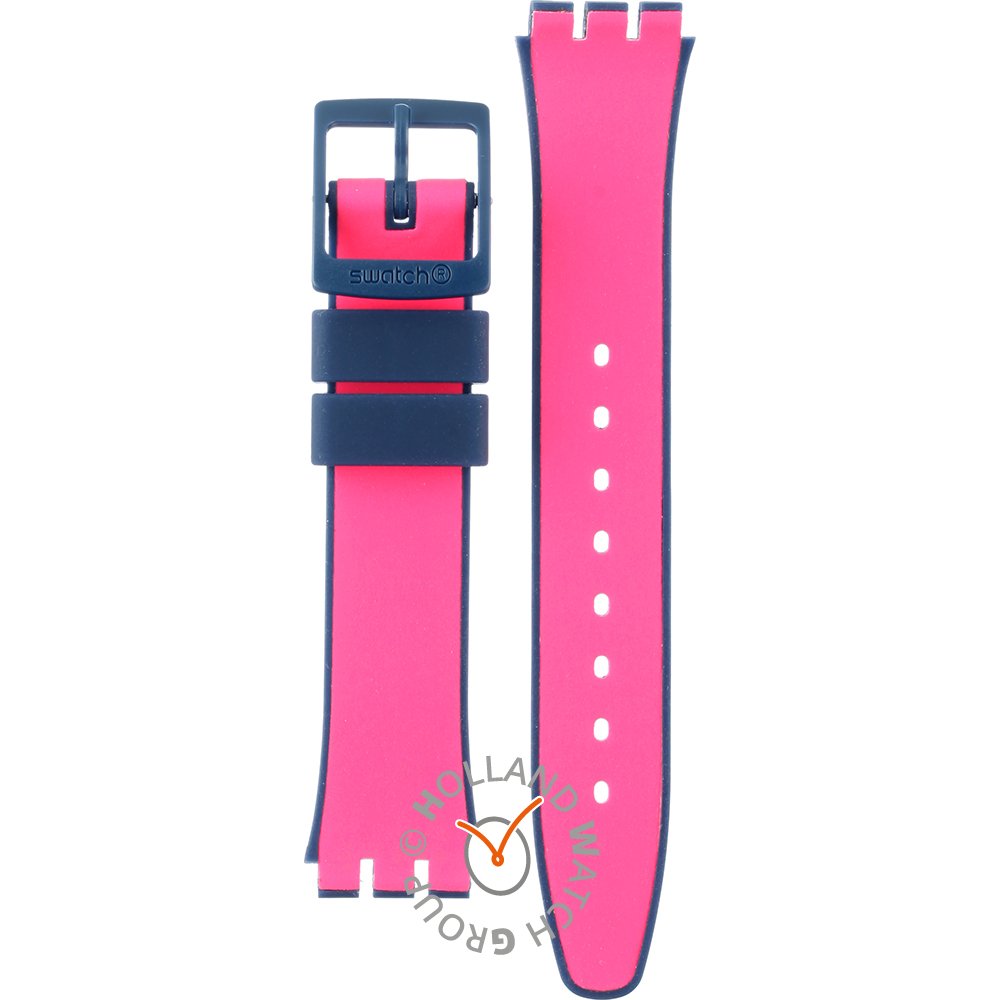 Swatch bandjes AGN264 Pink Gum • Officieel merkdealer • Horloge.be