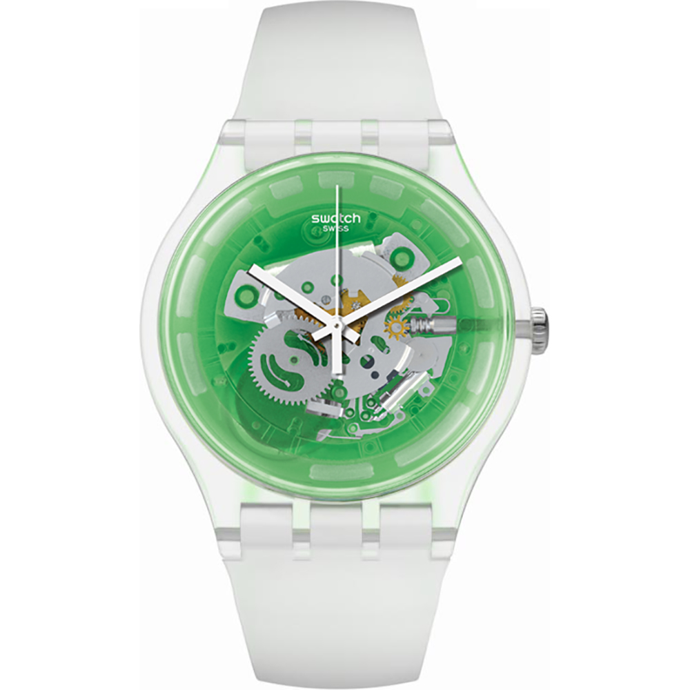 Swatch NewGent SUOK131 Greenmazing Horloge