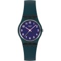 Swatch Originals Small (25mm) LL127 Teal Weave Horloge