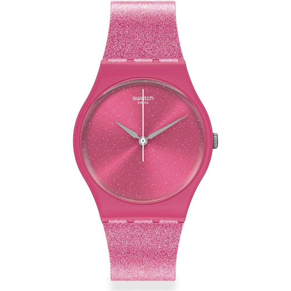 Swatch Standard Gents SO28P101 Magi Pink Horloge