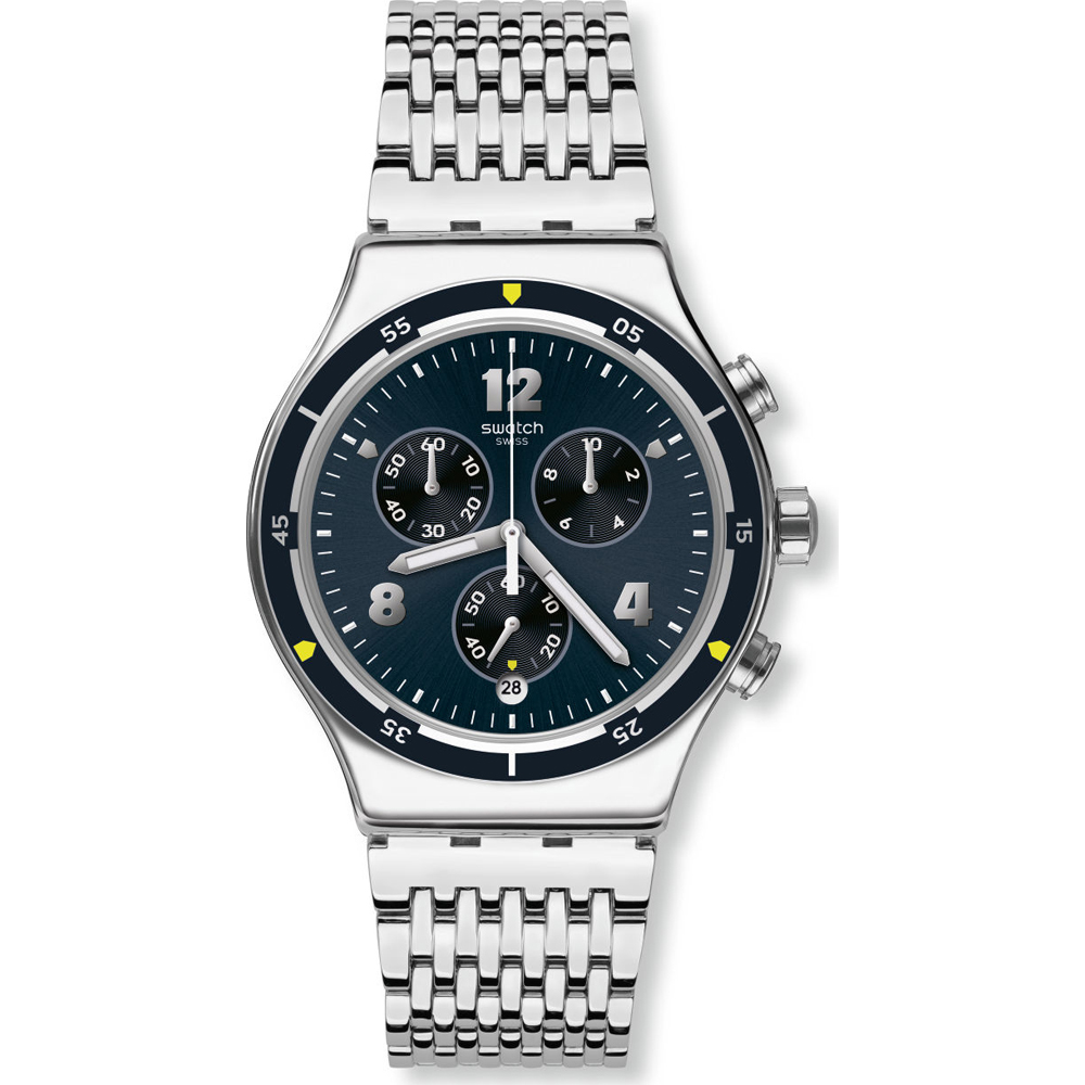 Swatch Irony - Chrono New YVS457G Meshme Horloge