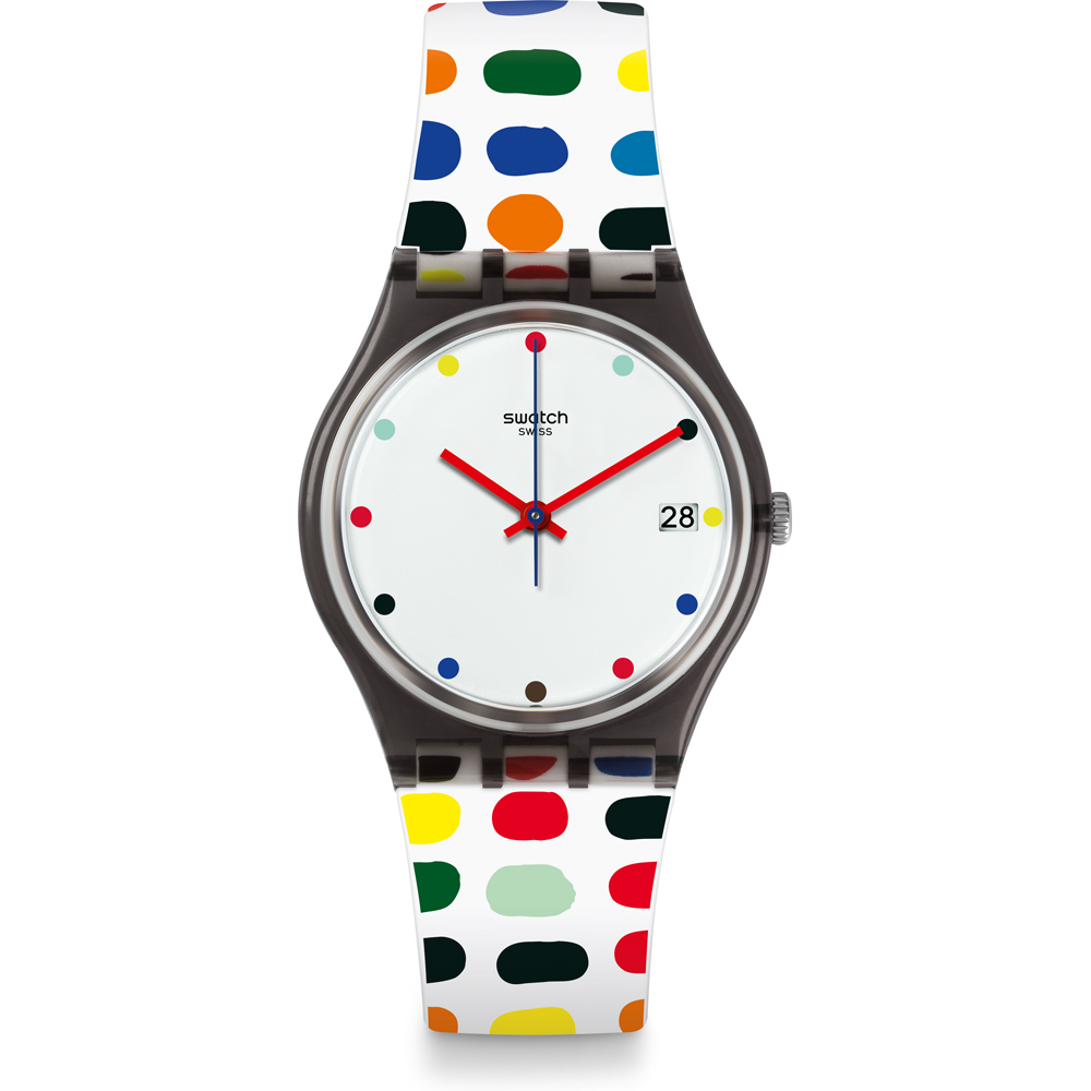 Swatch Standard Gents GM417 Milkolor Horloge