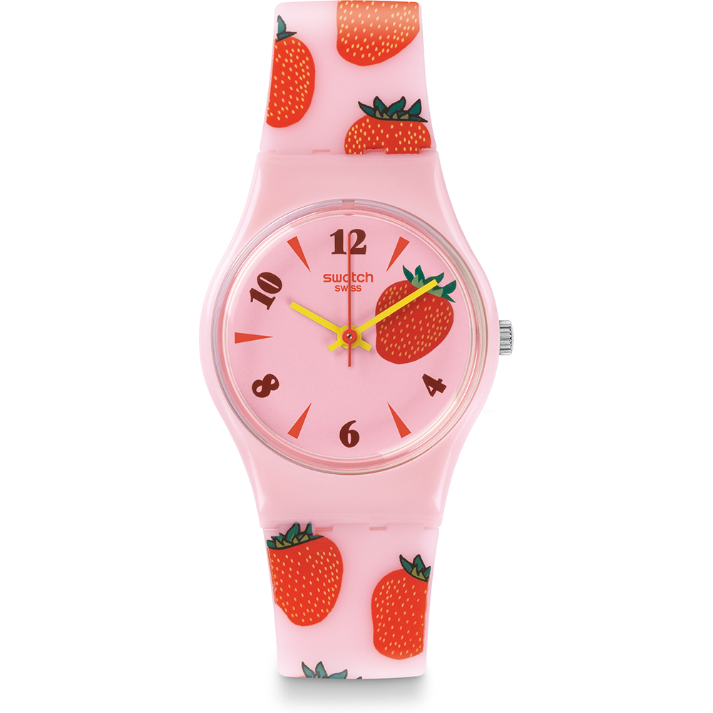 Swatch Standard Ladies LP136 Miss Fraise Horloge