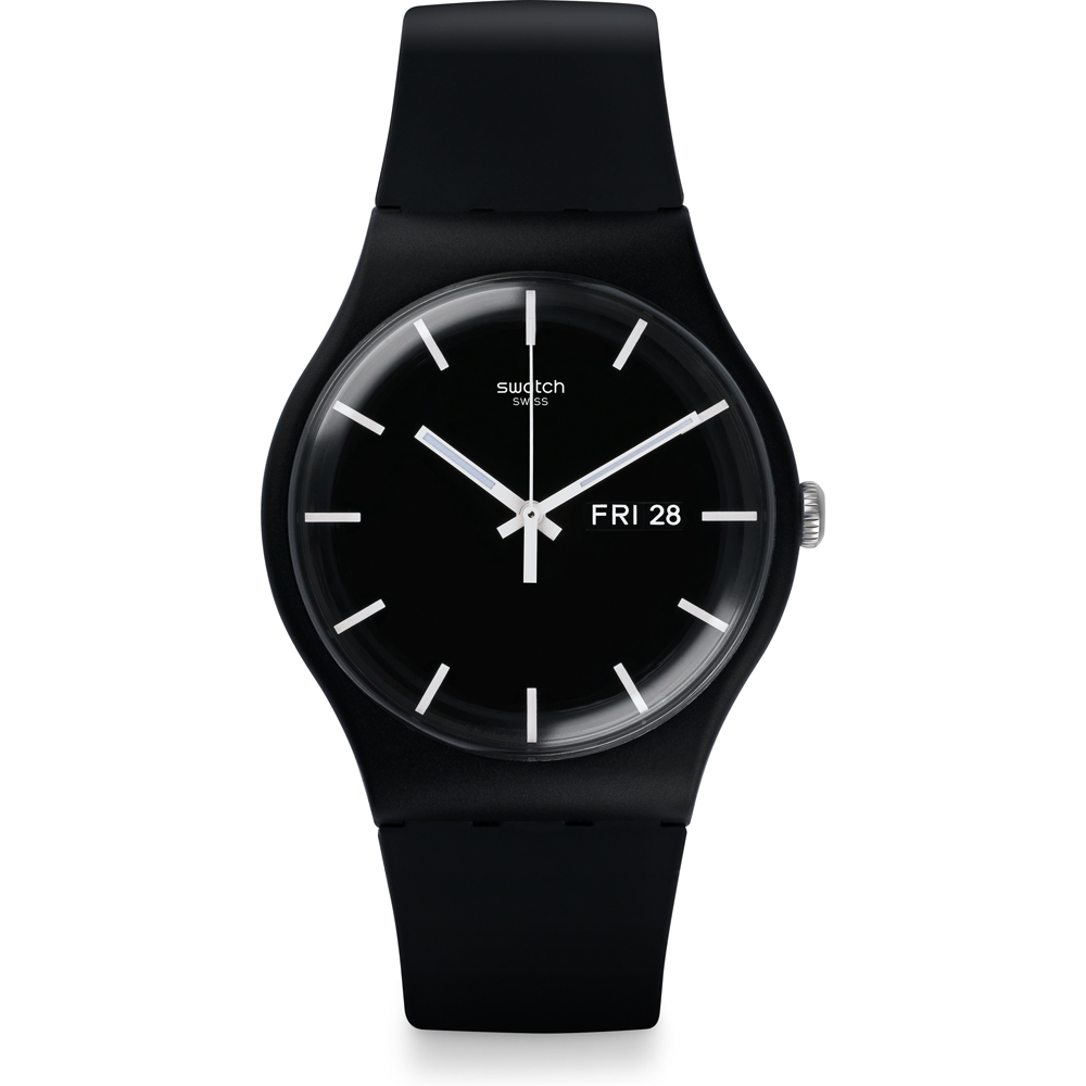 Swatch NewGent SUOB720 Mono Black Horloge