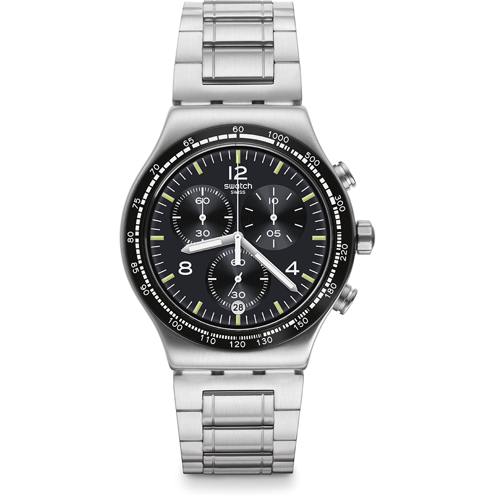 Swatch Irony - Chrono New YVS444G Night Flight Horloge