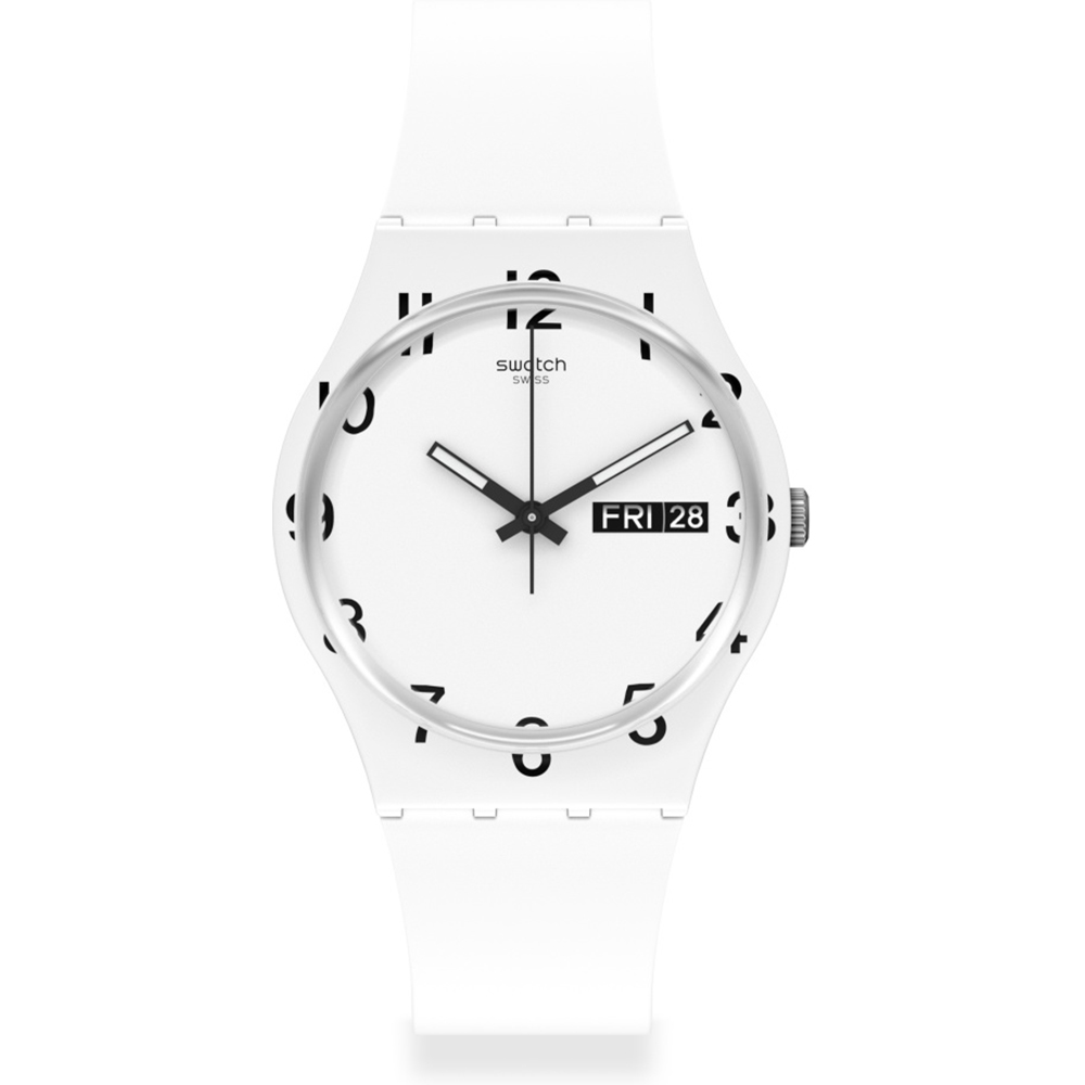 Swatch Standard Gents GW716 Over White Horloge