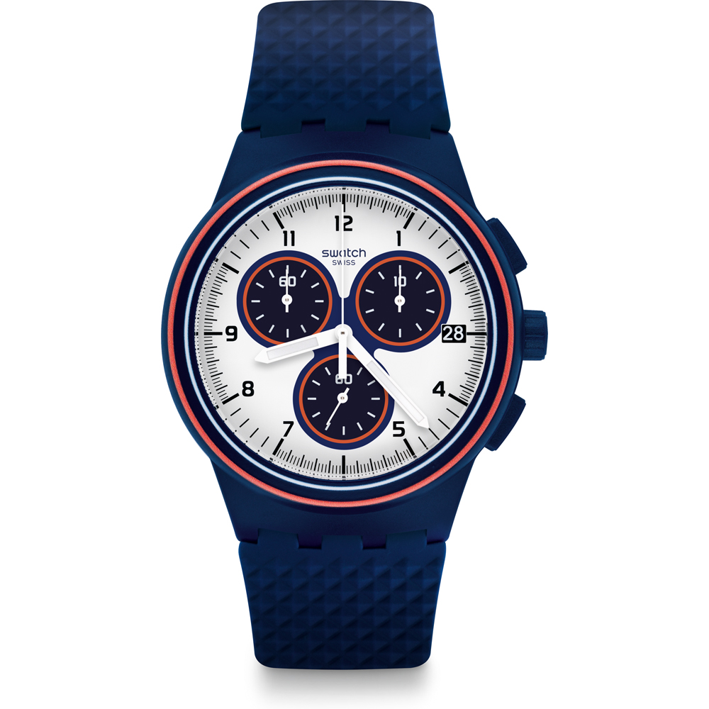 Swatch New Chrono Plastic SUSN412 Parabordo Horloge