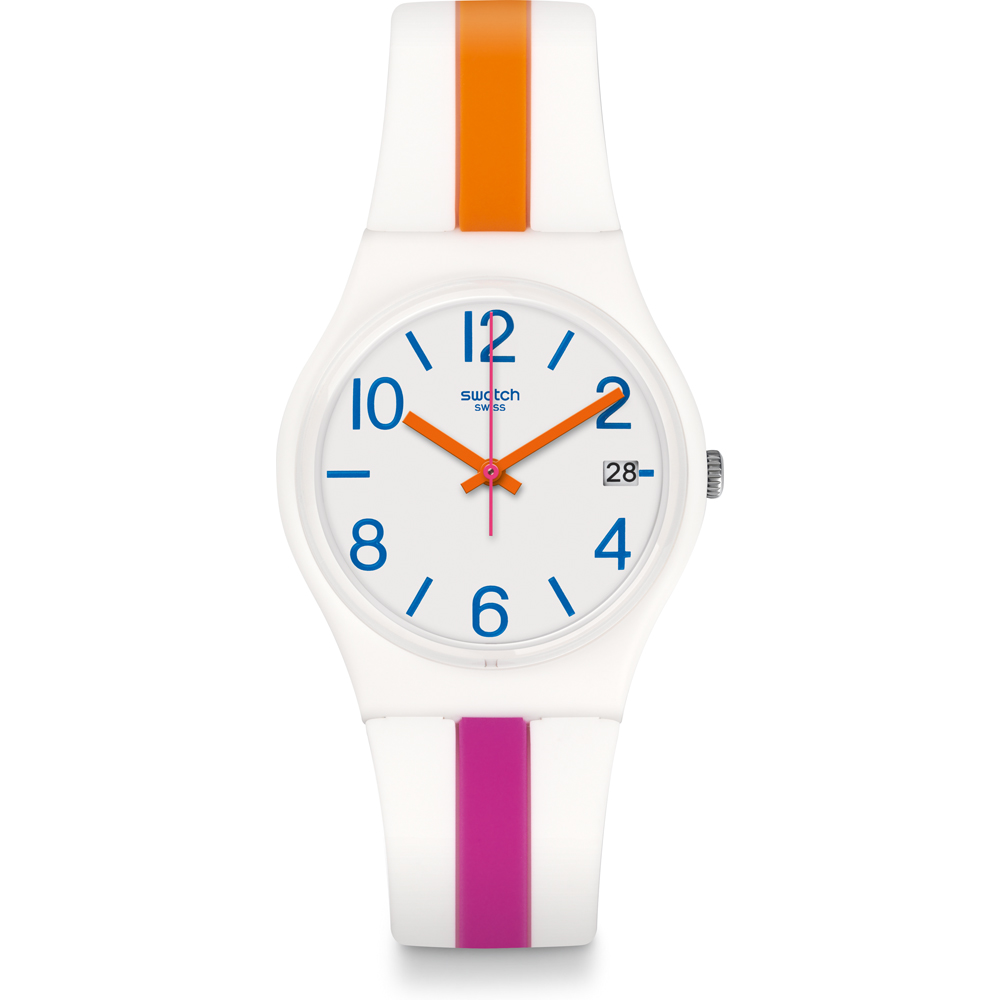 Swatch Standard Gents GW408 Pinkline Horloge