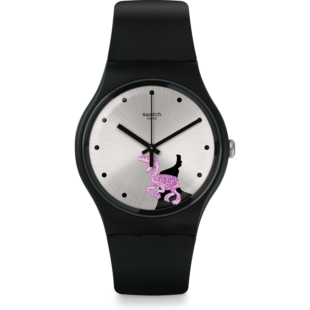 Swatch NewGent SUOB139 Pinkosaure Horloge