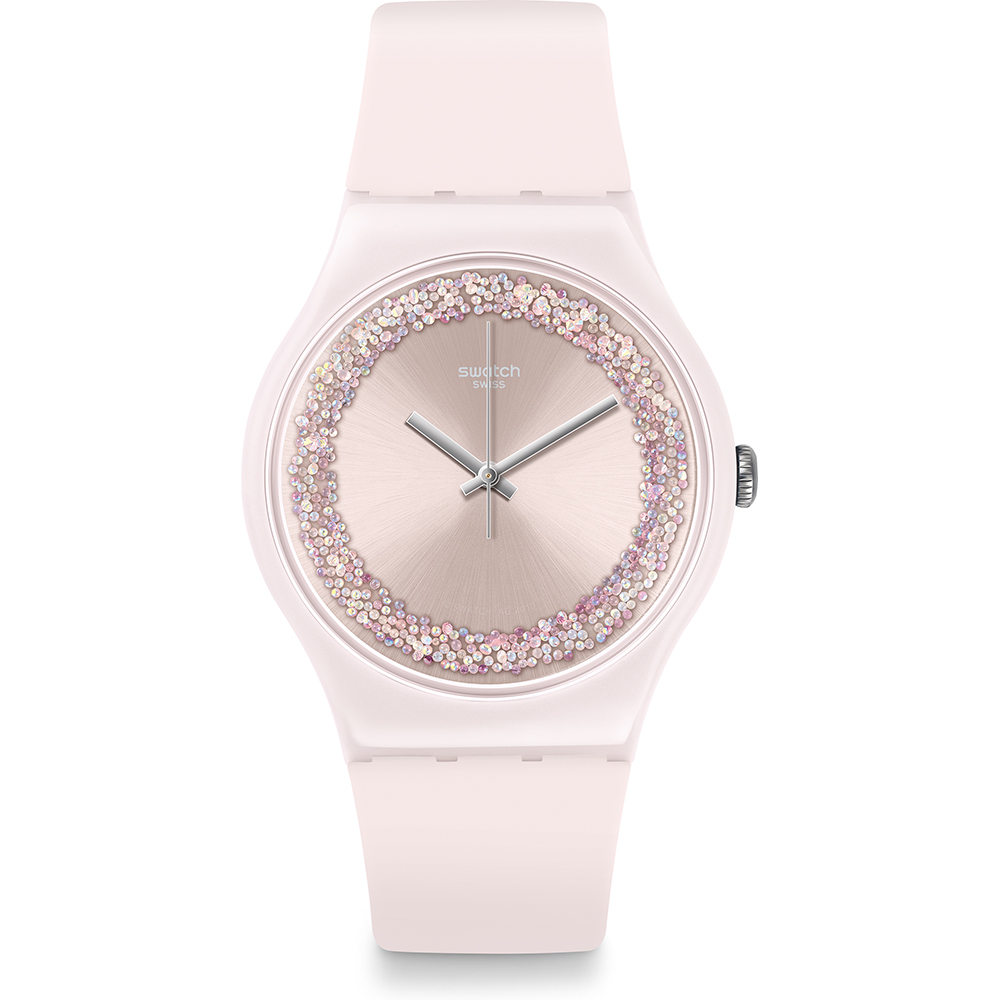 Swatch NewGent SUOP110 Pinksparkles Horloge