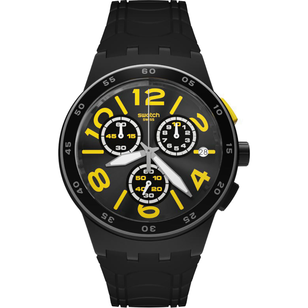 Swatch New Chrono Plastic SUSB412 Pneumatic Horloge